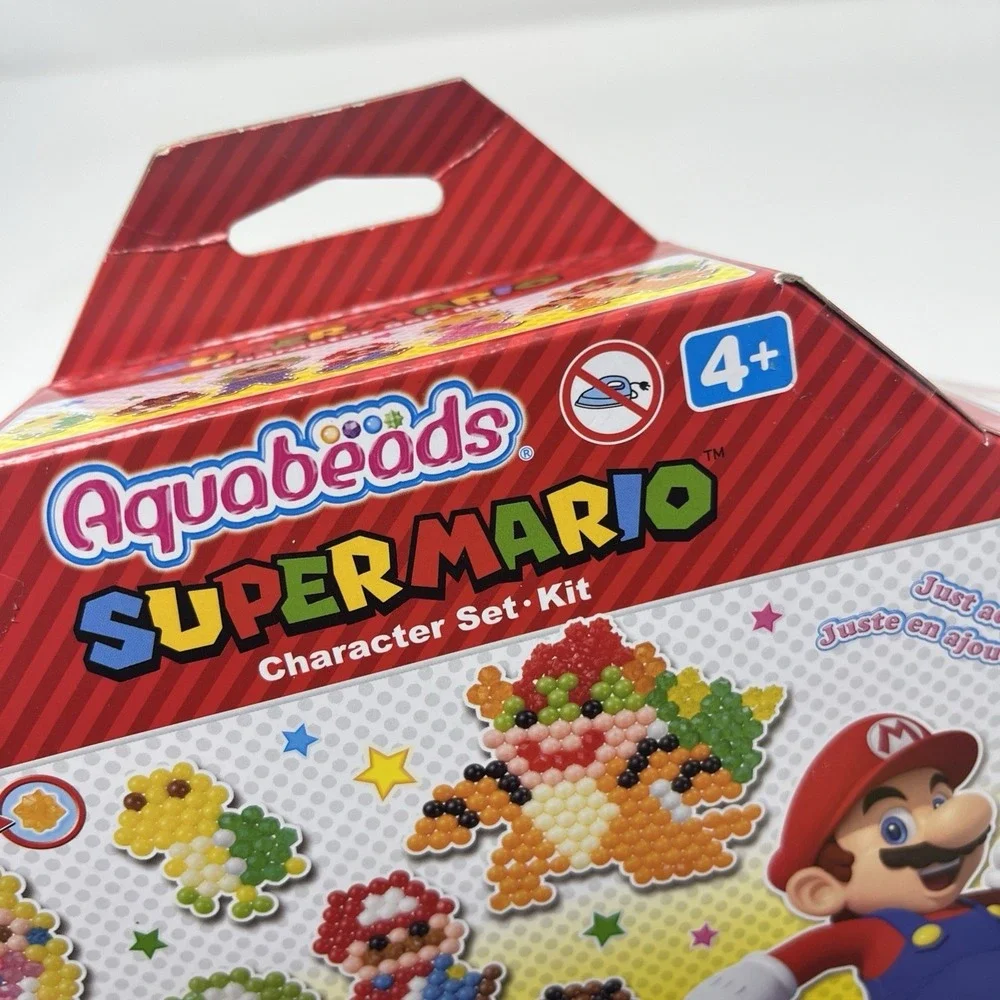 Aquabeads 31946 Brothers Super Mario Character Set Craft Kit New
